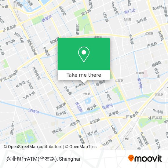 兴业银行ATM(华友路) map