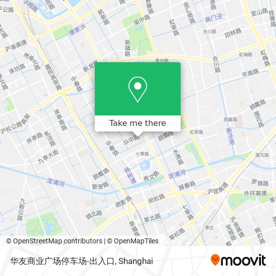 华友商业广场停车场-出入口 map