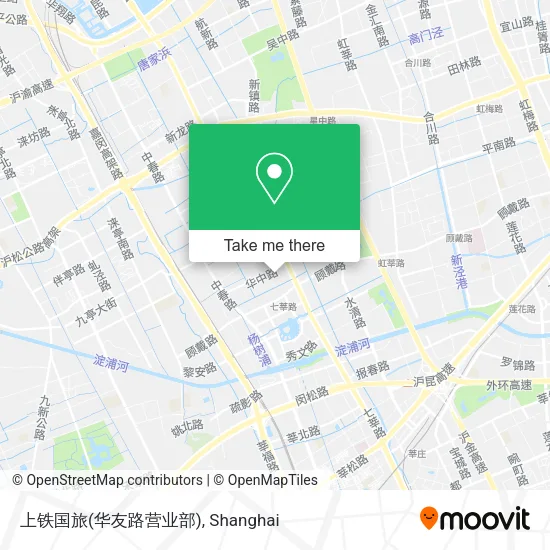 上铁国旅(华友路营业部) map