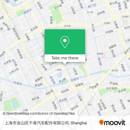 上海市金山区干巷汽车配件有限公司 map