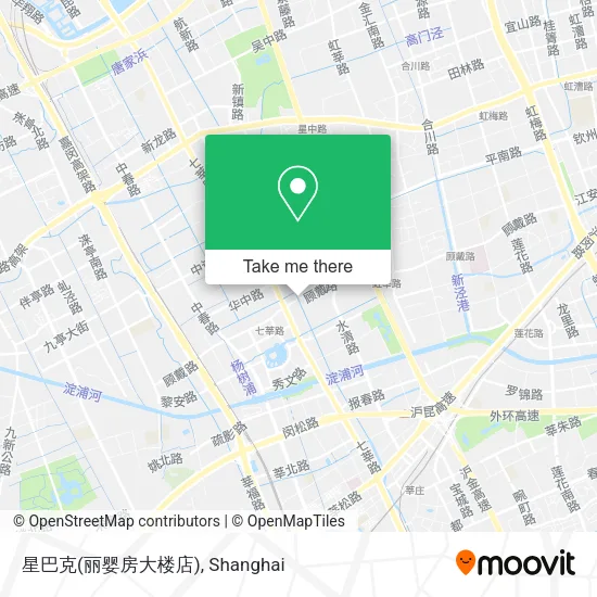 星巴克(丽婴房大楼店) map