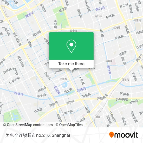 美惠全连锁超市no.216 map