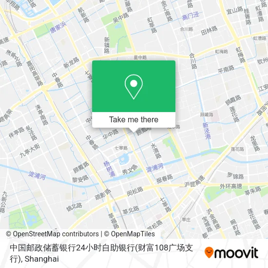 中国邮政储蓄银行24小时自助银行(财富108广场支行) map