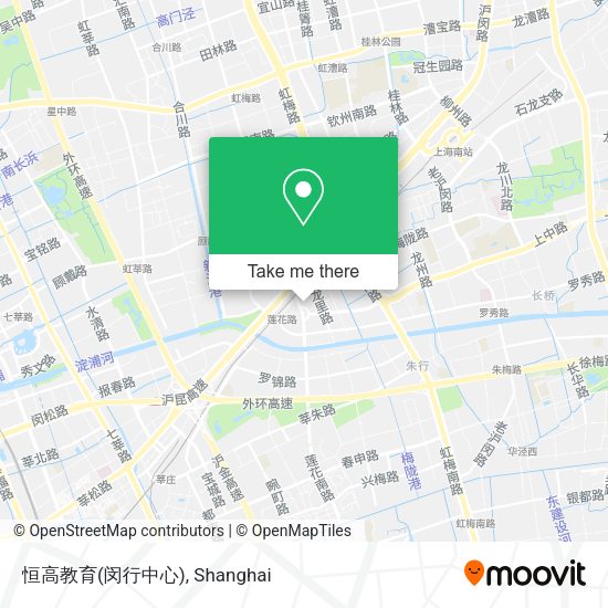 恒高教育(闵行中心) map