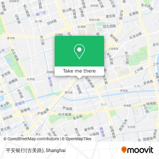 平安银行(古美路) map
