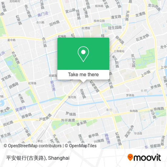 平安银行(古美路) map
