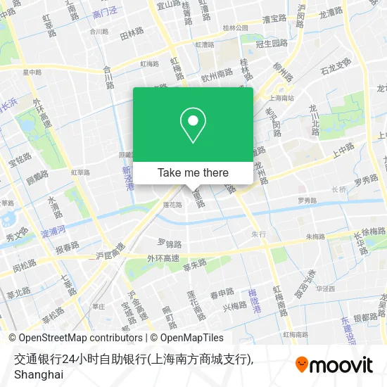 交通银行24小时自助银行(上海南方商城支行) map