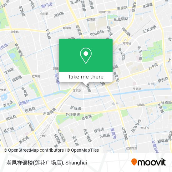 老凤祥银楼(莲花广场店) map