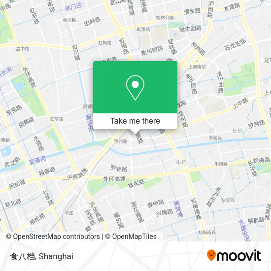 食八档 map