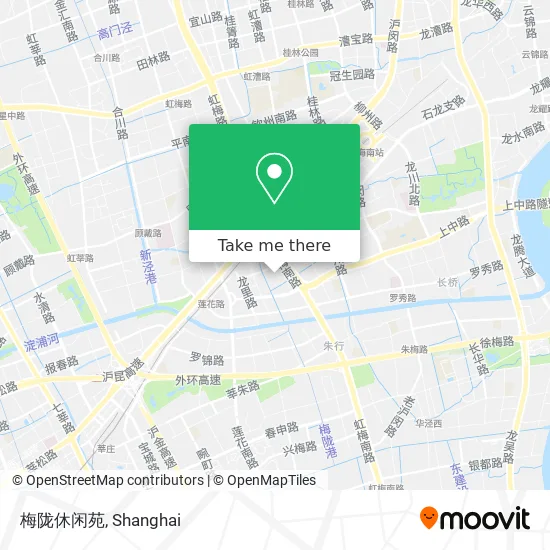 梅陇休闲苑 map