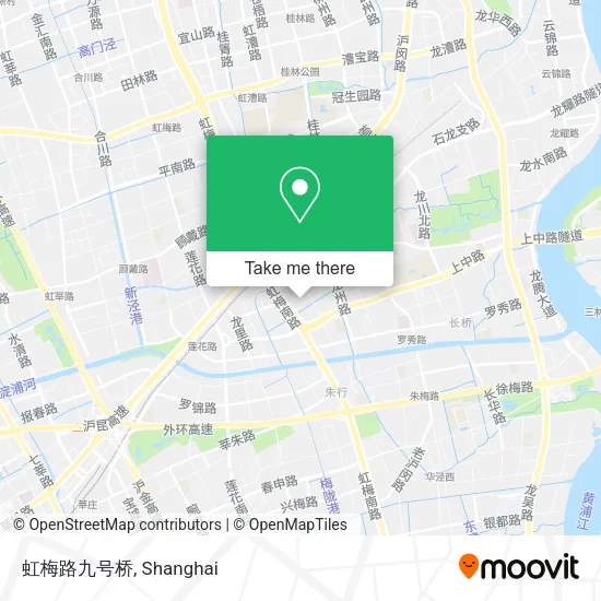 虹梅路九号桥 map