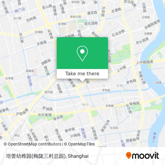 培蕾幼稚园(梅陇三村总园) map