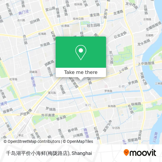千岛湖平价小海鲜(梅陇路店) map