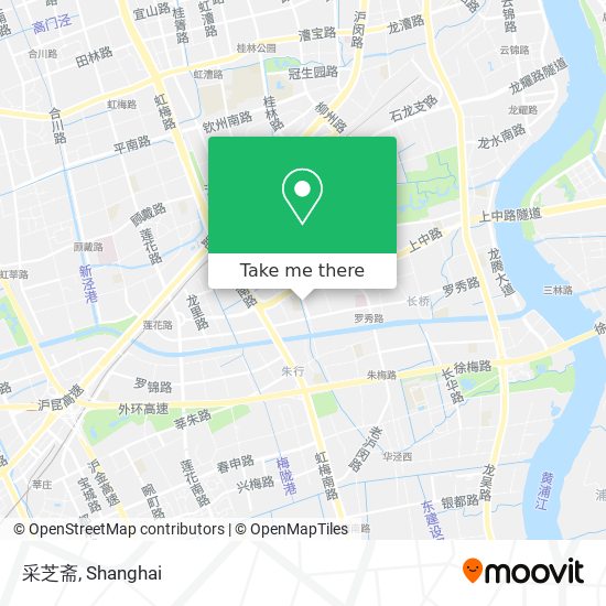 采芝斋 map