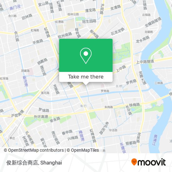 俊新综合商店 map