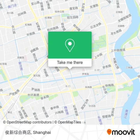 俊新综合商店 map