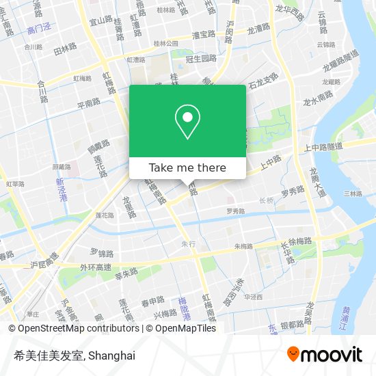 希美佳美发室 map
