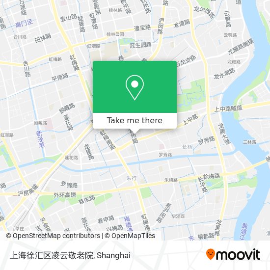 上海徐汇区凌云敬老院 map