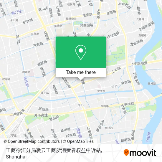 工商徐汇分局凌云工商所消费者权益申诉站 map