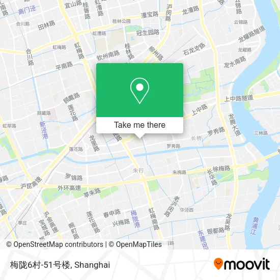 梅陇6村-51号楼 map