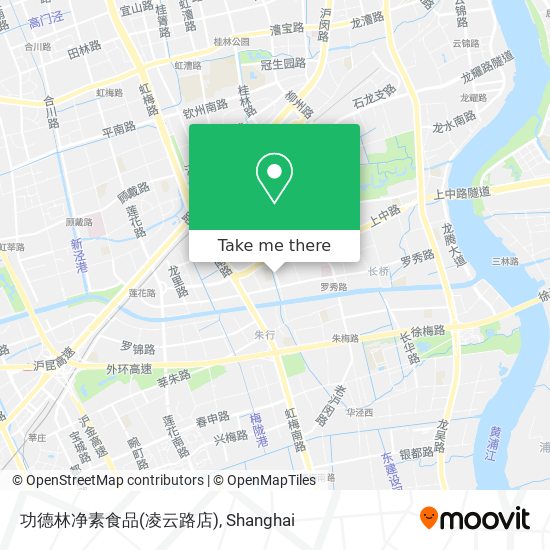 功德林净素食品(凌云路店) map