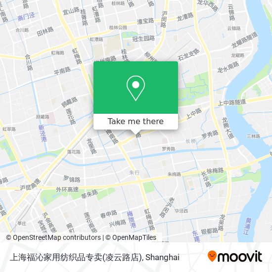 上海福沁家用纺织品专卖(凌云路店) map