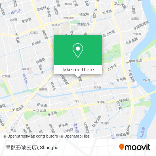 果郡王(凌云店) map