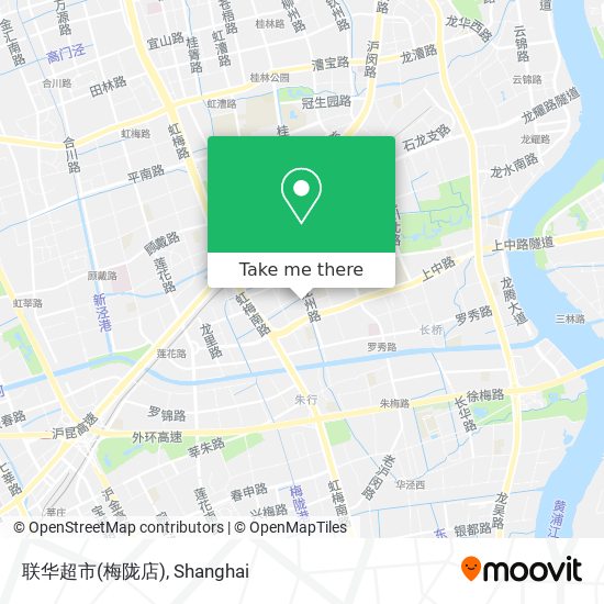 联华超市(梅陇店) map