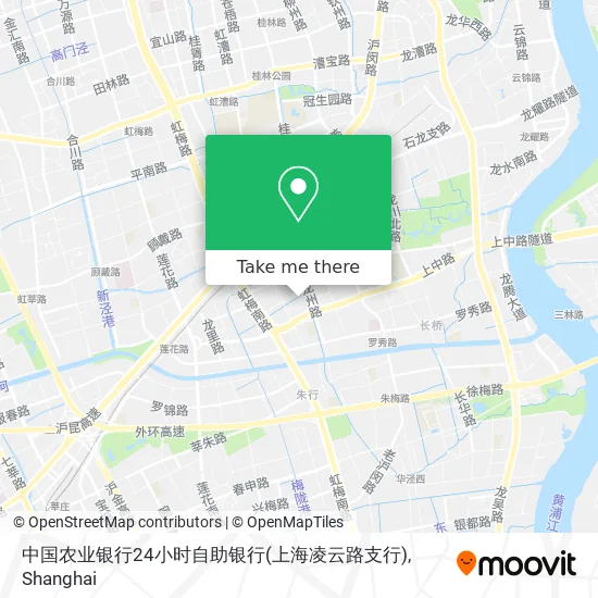 中国农业银行24小时自助银行(上海凌云路支行) map