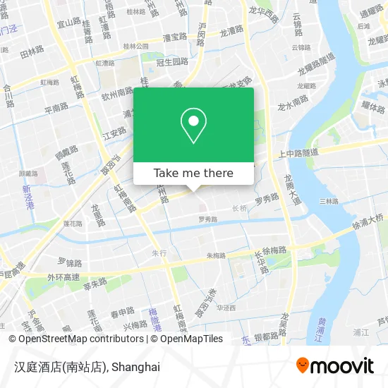 汉庭酒店(南站店) map