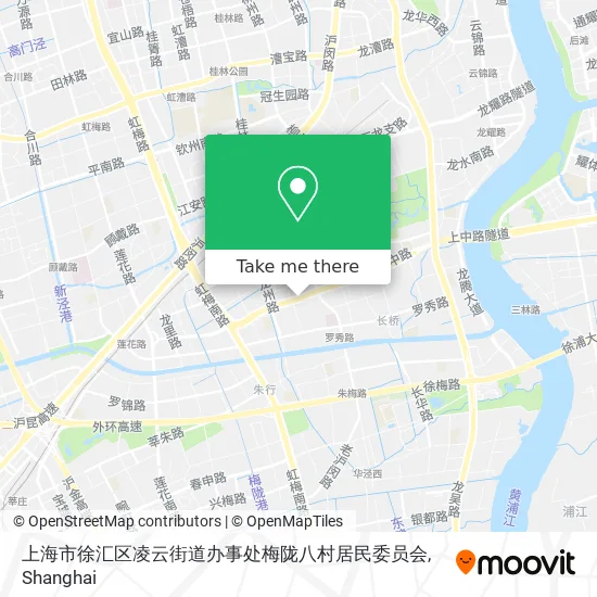 上海市徐汇区凌云街道办事处梅陇八村居民委员会 map