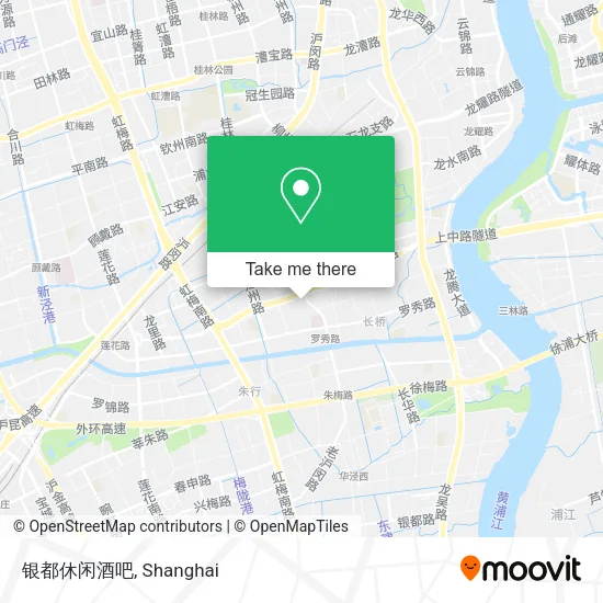 银都休闲酒吧 map