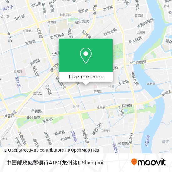 中国邮政储蓄银行ATM(龙州路) map