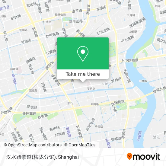 汉水跆拳道(梅陇分馆) map