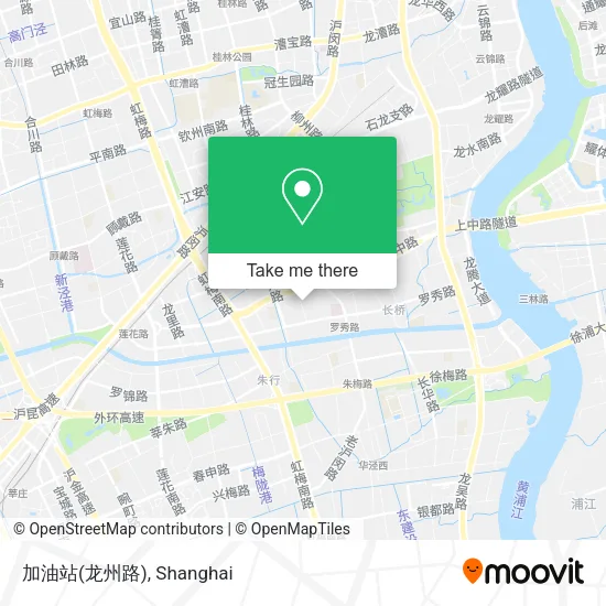 加油站(龙州路) map