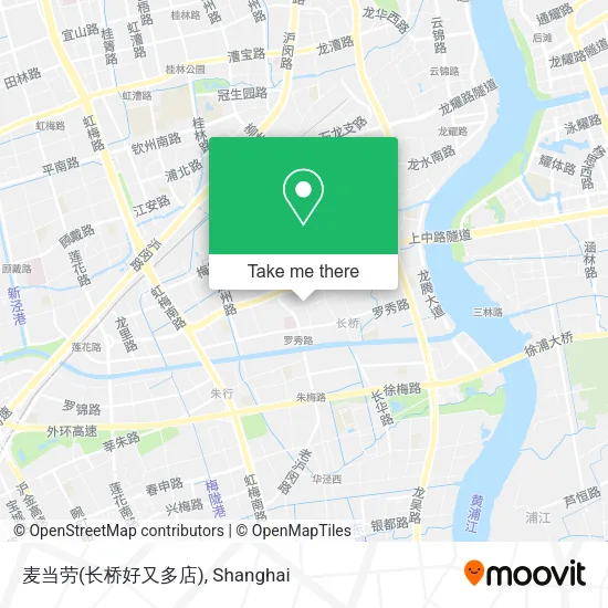 麦当劳(长桥好又多店) map