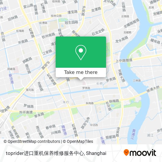 toprider进口重机保养维修服务中心 map