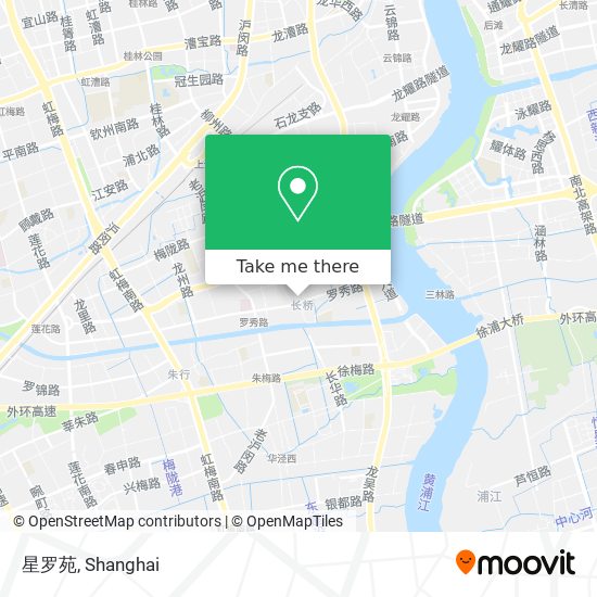 星罗苑 map