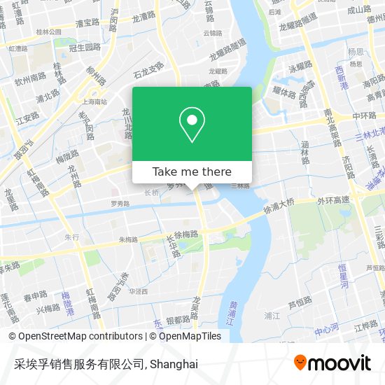 采埃孚销售服务有限公司 map