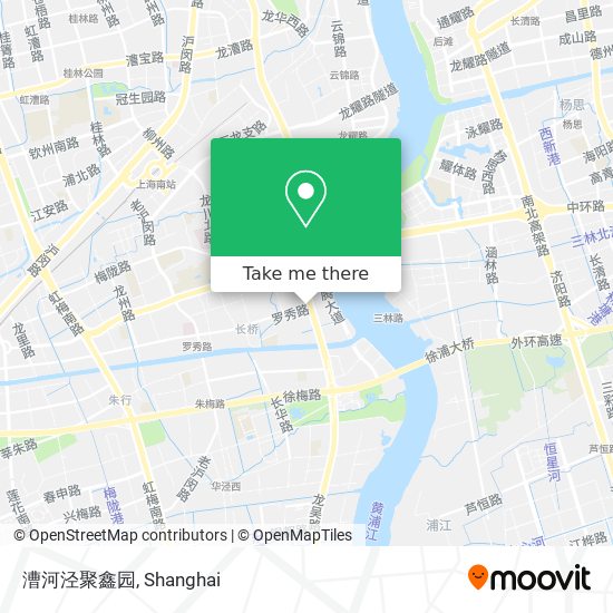 漕河泾聚鑫园 map