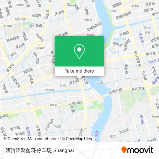 漕河泾聚鑫园-停车场 map