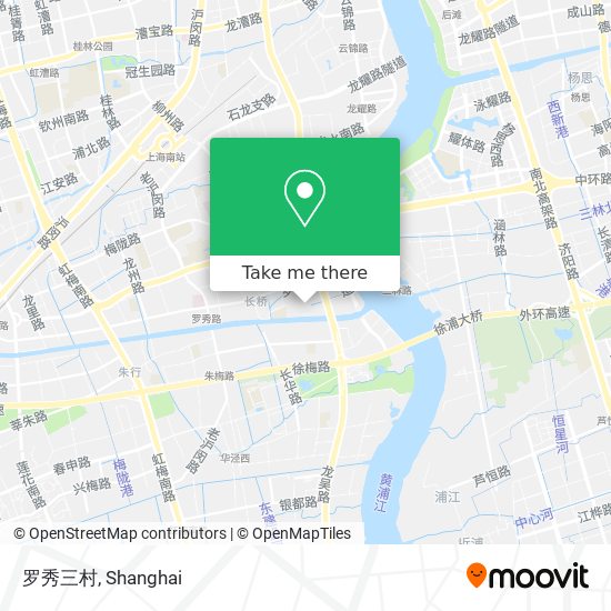 罗秀三村 map