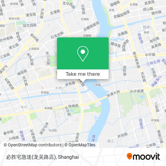 必胜宅急送(龙吴路店) map