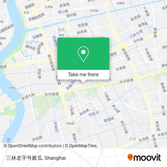 三林老字号酱瓜 map