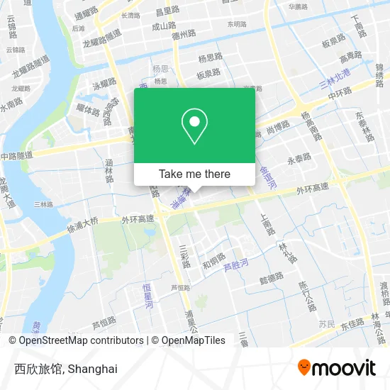 西欣旅馆 map