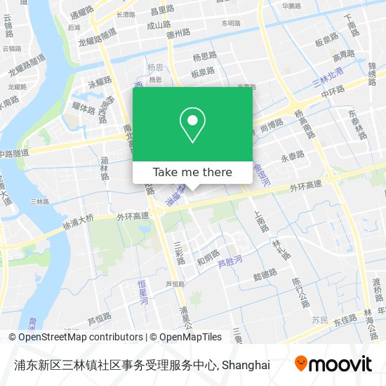 浦东新区三林镇社区事务受理服务中心 map