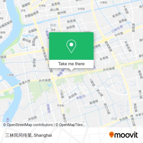 三林民间传菜 map