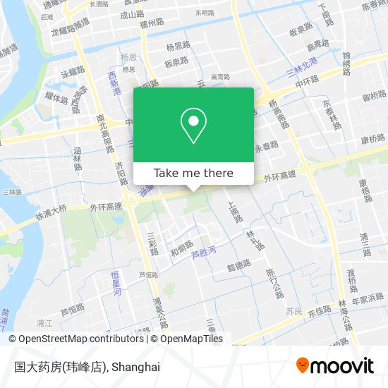 国大药房(玮峰店) map