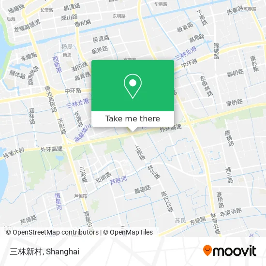 三林新村 map