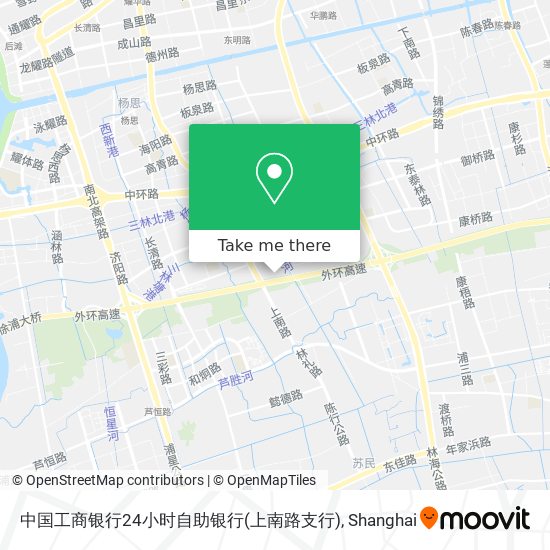 中国工商银行24小时自助银行(上南路支行) map